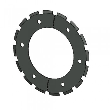 Foto: Faca Circular Bipartida D25 Z16 JF 40-44-50-55