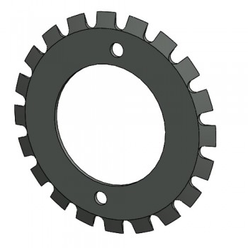 Foto: Faca Circular Dentada Z20  Manroland Euroman-Uniset