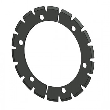 Foto: Faca Circular Bipartida Z18-D15-E5 Cromoman