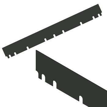 Foto: Lamina Introdutora JF44 LOG - LOG 540X61,5X0,4mm