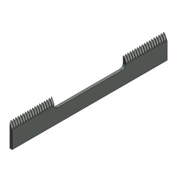 Foto: Faca de Corte Alca 130x20x2mm Sacoleira Rokin RKHF-450T