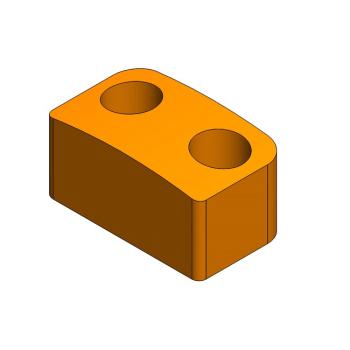 Foto: Gripper PU 35x20,5x17mm Sacoleira Oyang A400