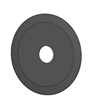 Foto: Faca Circular Corte Patch120x25,4x2mm Sacoleira Rokin RKHF-450T