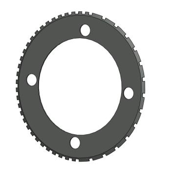 Foto: Faca Circular Perfuradora D185.5x120x1,2mm Mista ManrolandEuroman /Lithoman