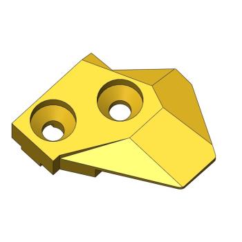 Foto: Unha Delta Esquerda 37x35x9mm Sacoleira Limited Ruizhi-450B