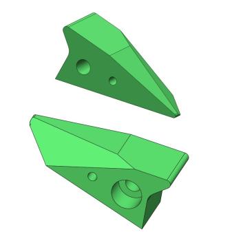 Foto: Stripper Esquerda Longo Euroman Dobradeira KNF-SC 