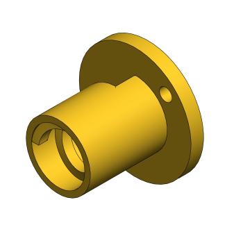 Foto: Bucha de Latão Passo 8 46 Espiral N°12 Womako